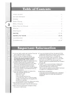 Preview for 3 page of National Products 610 Owner'S Manual