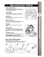 Preview for 10 page of National Products Fire Engine 0605 Owner'S Manual