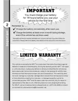 Preview for 2 page of National Products Mini Cooper 0582 Owner'S Manual