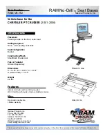 National Products RAM No-Drill RAM-VB-162 Manual preview