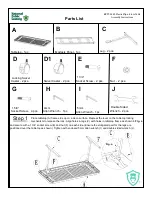 Preview for 2 page of National Public Seating BPFT-2472 Assembly Instructions