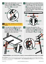 Preview for 2 page of National Public Seating CONDUCTOR'S STAND Assembly Instructions