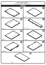 Preview for 2 page of National Public Seating MSC2436 Assembly Manual