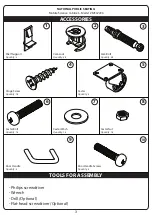 Preview for 3 page of National Public Seating MSC2436 Assembly Manual