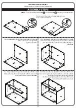 Preview for 4 page of National Public Seating MSC2436 Assembly Manual