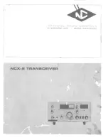 National Radio NCX-5 Manual предпросмотр