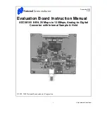 National Semiconductor ADC08100 Instruction Manual preview