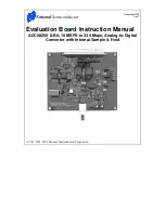 Предварительный просмотр 1 страницы National Semiconductor ADC08200 Instruction Manual