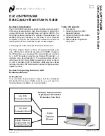 Предварительный просмотр 1 страницы National Semiconductor CLC-CAPT-PCASM User Manual