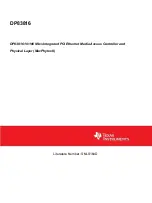 Предварительный просмотр 1 страницы National Semiconductor DP83816AVNG Manual