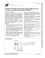 Preview for 2 page of National Semiconductor DP83816AVNG Manual