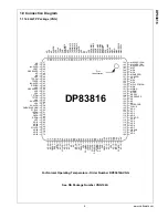 Предварительный просмотр 5 страницы National Semiconductor DP83816AVNG Manual