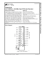 National Semiconductor DS90C3202 Specifications preview