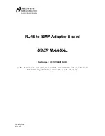 Предварительный просмотр 1 страницы National Semiconductor DS91C176EVK NOPB User Manual