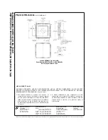 Preview for 34 page of National Semiconductor HPC167064 Specification Sheet