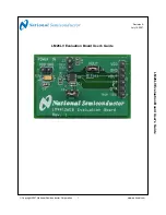 Preview for 1 page of National Semiconductor LM26LV User Manual