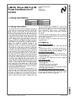 National Semiconductor LM5072 Manual preview