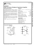 Preview for 1 page of National Semiconductor LMH6624 Manual