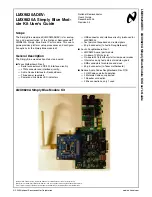 National Semiconductor LMX9820A User Manual предпросмотр