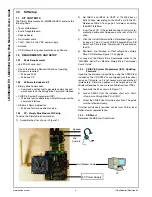 Предварительный просмотр 4 страницы National Semiconductor LMX9820A User Manual