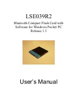 Preview for 1 page of National Semiconductor LSE039R2 User Manual