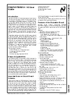 National Semiconductor POEPHYTEREV-E User Manual preview