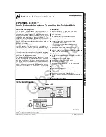 Preview for 2 page of National Semiconductor ST-NIC DP83902A Manual