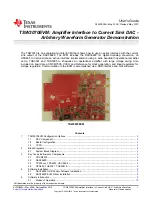 National Semiconductor TSW3070EVM User Manual preview