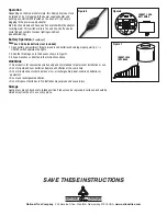 Preview for 2 page of National Tree Company Fiber Optic Instructions