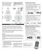 Preview for 4 page of National Tree Company Pre-Lit Assembly Instructions Manual