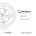 National Ventilation Monsoon Intellisense i7 Manual preview