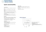 Preview for 2 page of National Ventilation UT150/SC Manual