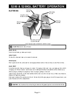 Предварительный просмотр 12 страницы National 5200 PANTHER Instruction Manual