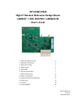 Предварительный просмотр 1 страницы National ADC16DV160 User Manual