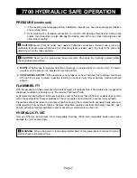 Preview for 7 page of National All Day Battery Ride-On 7700 Instruction Manual