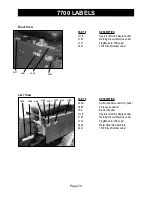 Предварительный просмотр 70 страницы National All Day Battery Ride-On 7700 Instruction Manual