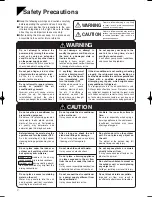 Предварительный просмотр 3 страницы National CS-MC120AKH Operating Instructions Manual