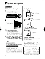 Preview for 8 page of National CS-MC120AKH Operating Instructions Manual