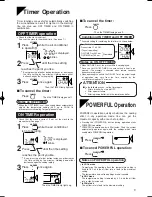 Preview for 10 page of National CS-MC120AKH Operating Instructions Manual