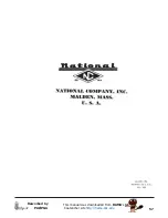 Предварительный просмотр 57 страницы National HRO-60 Instruction Manual