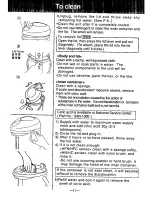 Preview for 12 page of National NC-22HC Operating Instructions Manual