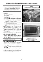 Предварительный просмотр 21 страницы National NN-C781JF Service Manual