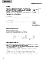 Preview for 8 page of National NWM50-10H Manual