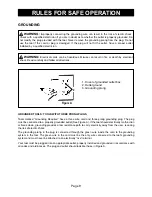 Предварительный просмотр 11 страницы National PANTHER 5110 Instruction Manual