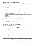 Preview for 2 page of National SR-LA10N Operating Instructions Manual