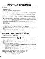 Preview for 2 page of National SRGE10N User Manual