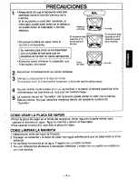 Preview for 9 page of National SRW06N - RICE COOKER/WARM Operating Instructions Manual