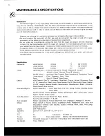 Preview for 26 page of National SX-4500R Operating Instructions Manual