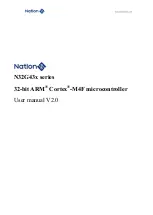 Предварительный просмотр 1 страницы Nations N32G43 Series User Manual