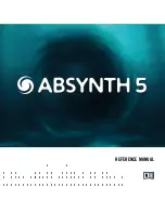 Native Instruments Absynth 5 Reference Manual preview